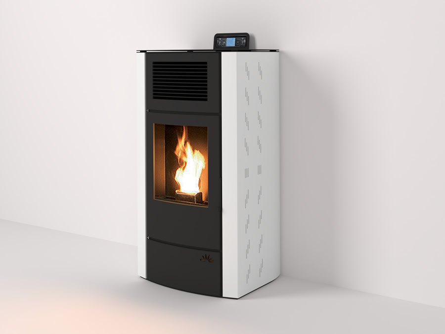 stufa-pellet-margot-bianca Margot 13.5 bianca